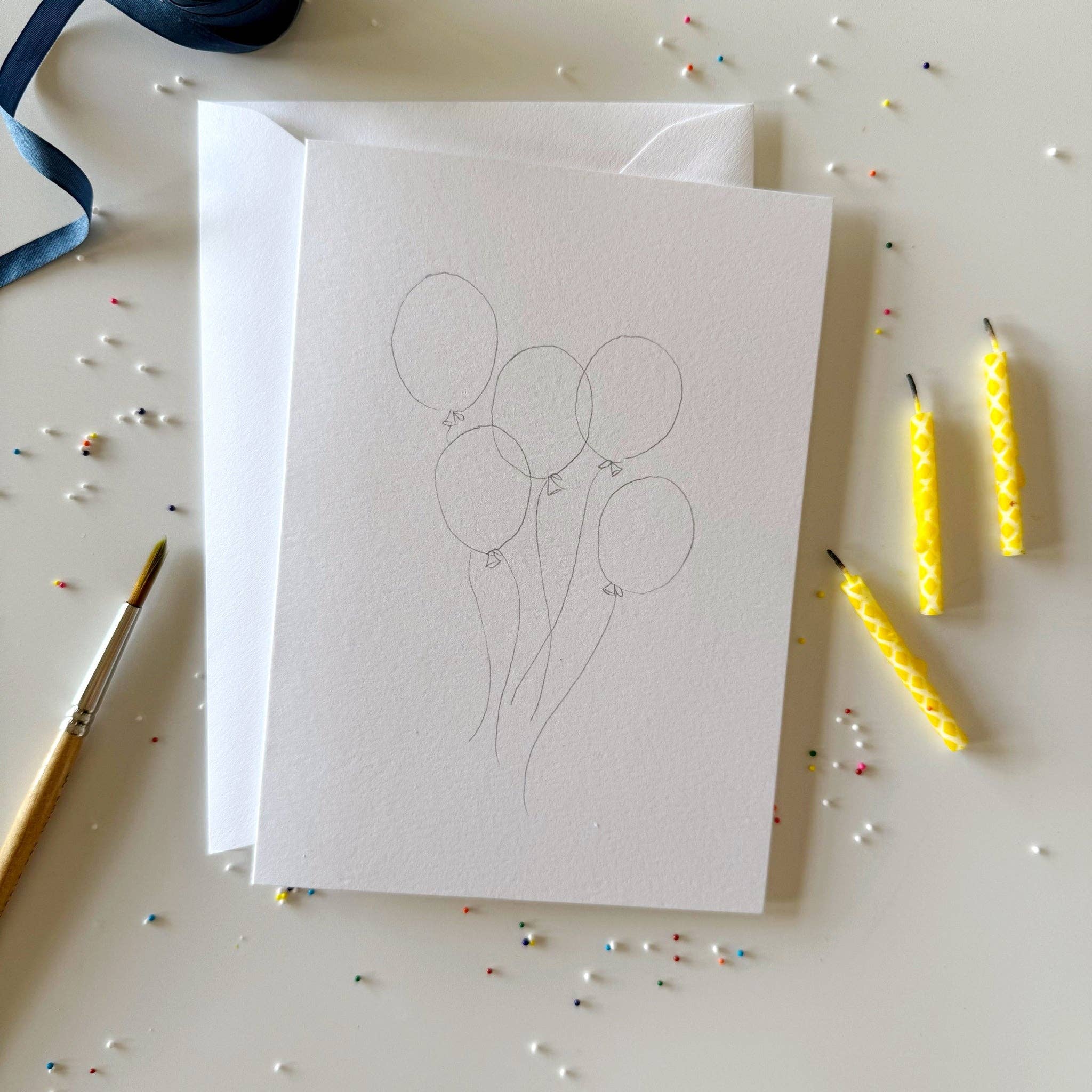 emily lex studio | Celebrate Paintable Notecards 🎈 - Image 3