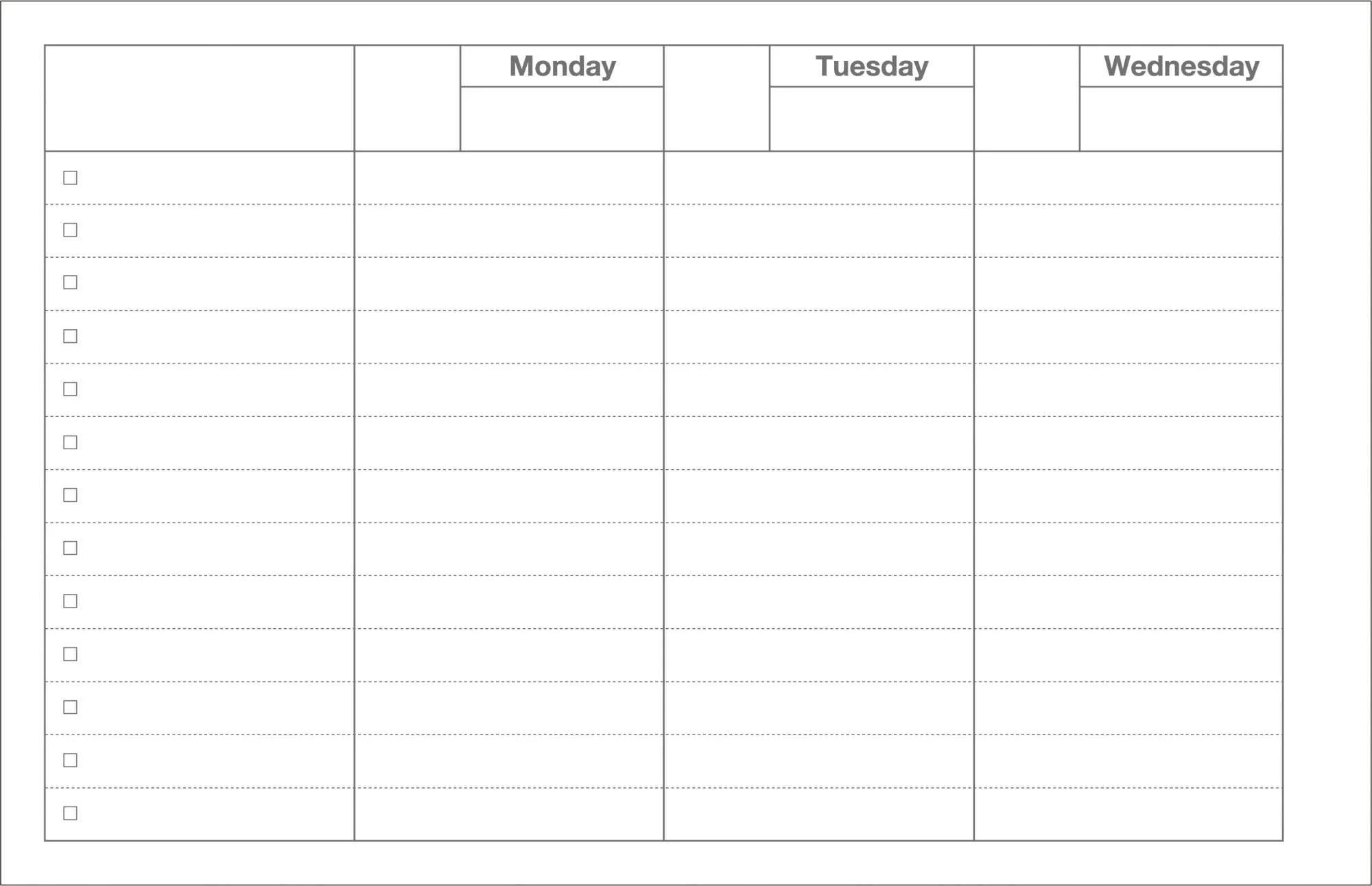 Dayfree Weekly Schedule | Desk - Image 10