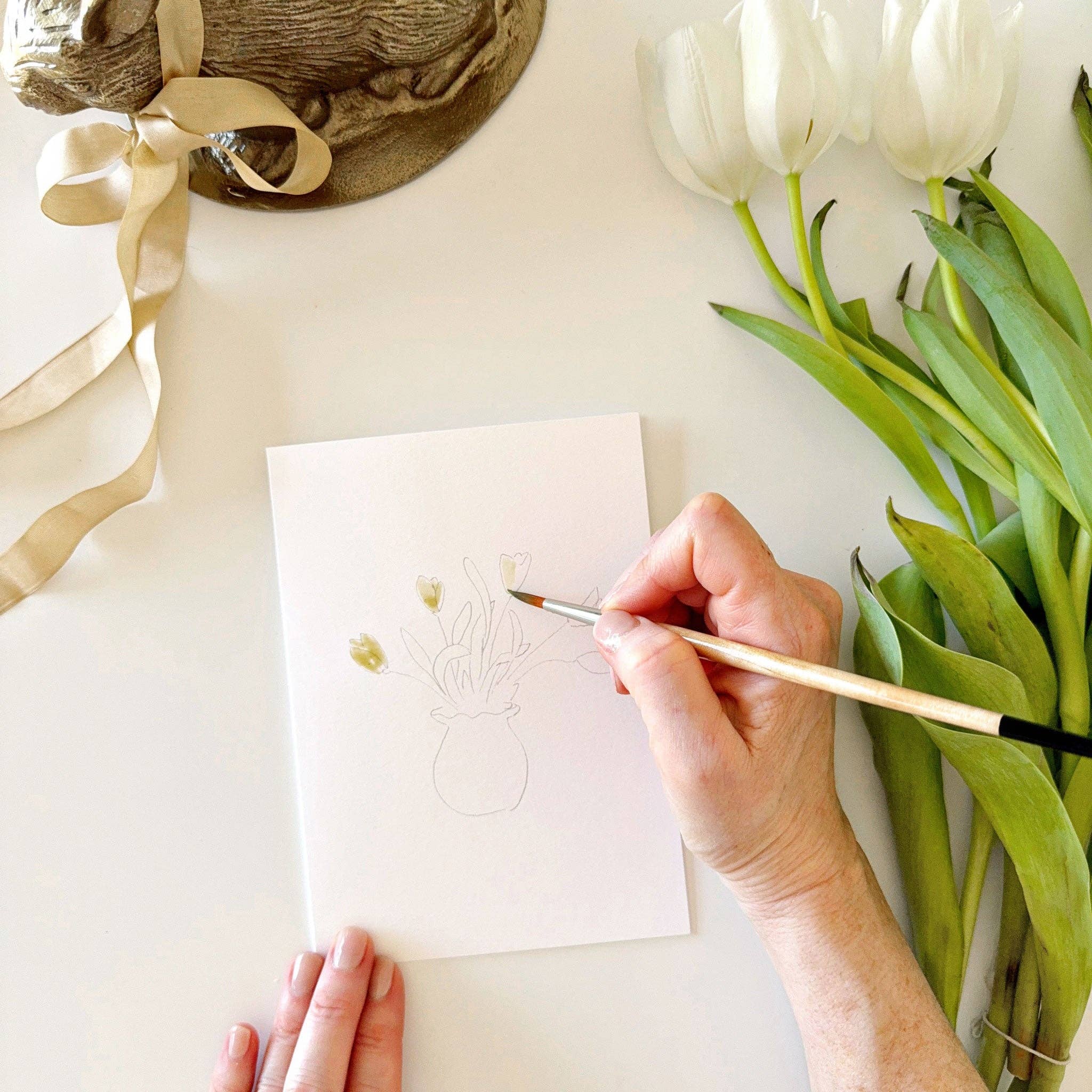 emily lex studio | Easter paintable notecards - Image 11