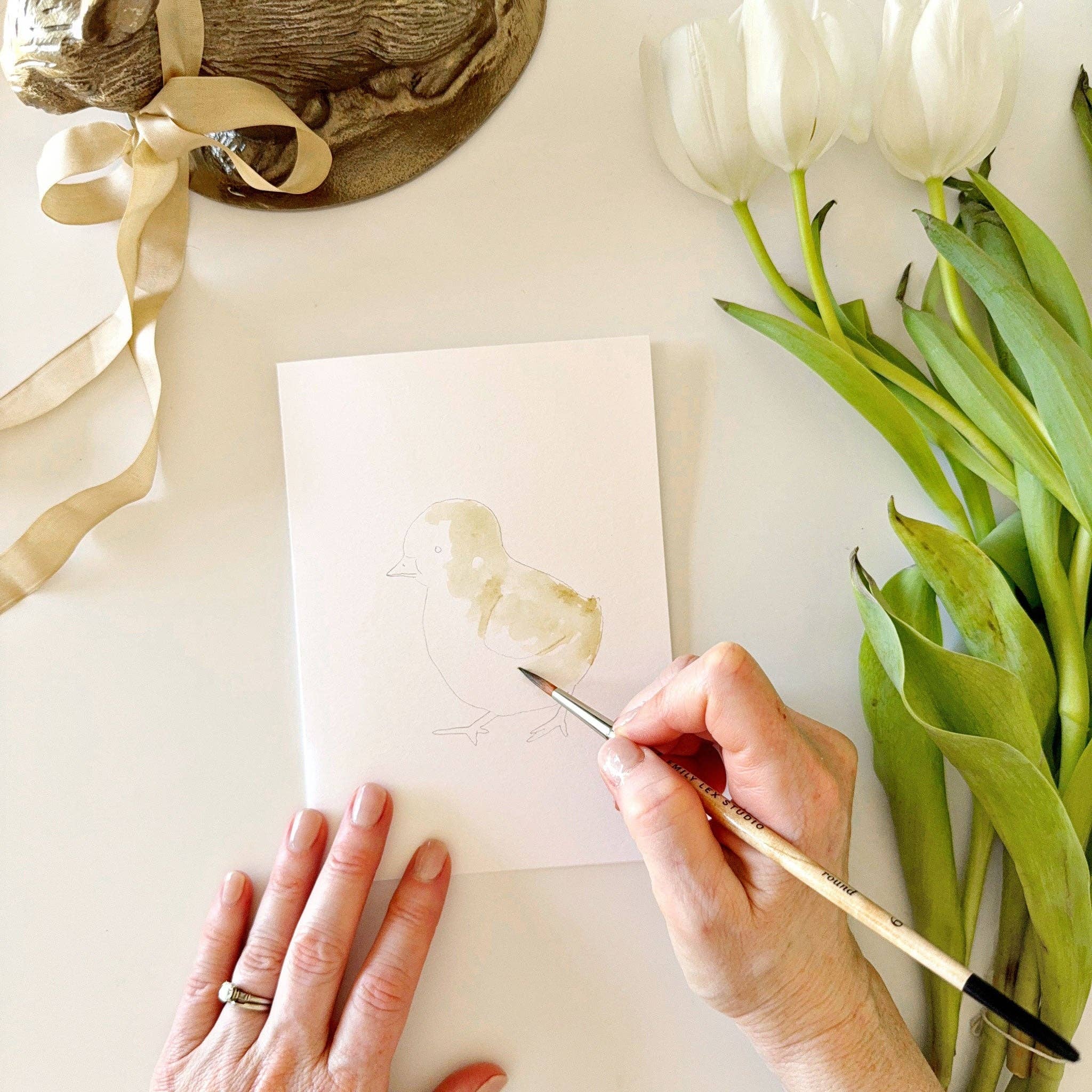 emily lex studio | Easter paintable notecards - Image 9