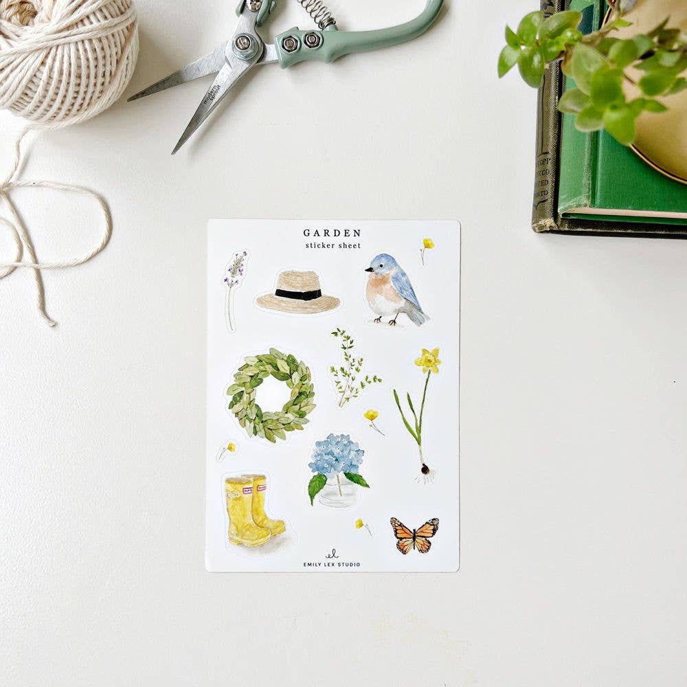 emily lex | Garden Sticker Sheets - Image 4