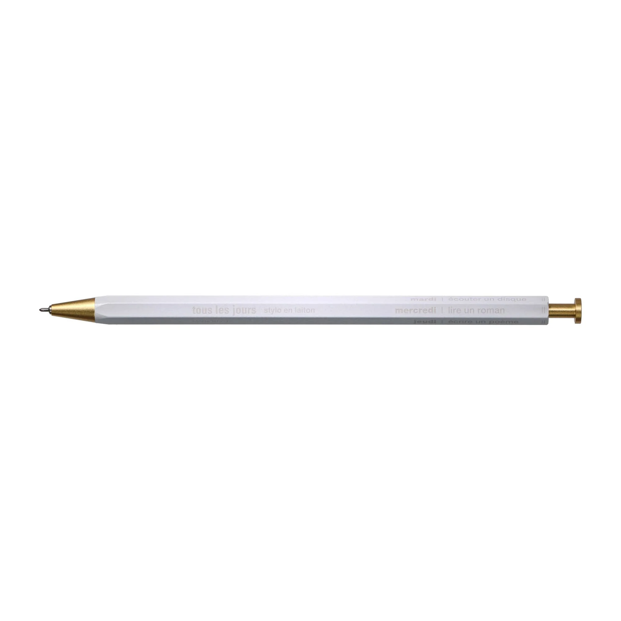 Gel Brass Ballpoint Pen / MARK'STYLE - Image 13
