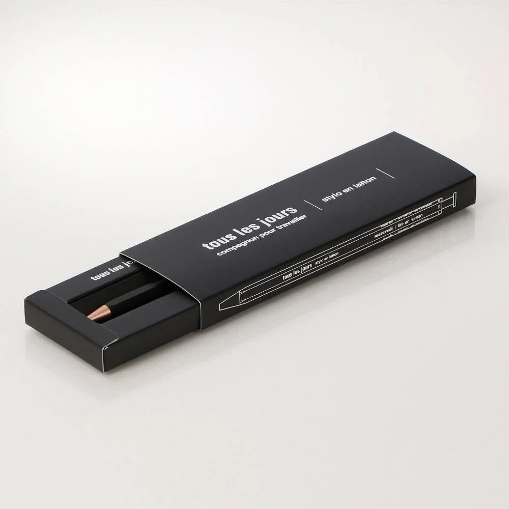 Gel Brass Ballpoint Pen / MARK'STYLE - Image 6