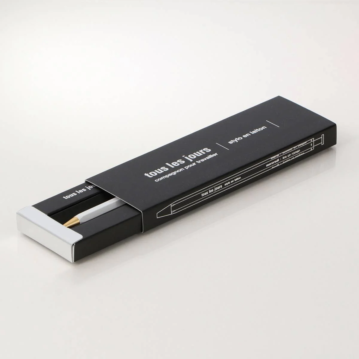 Gel Brass Ballpoint Pen / MARK'STYLE - Image 9