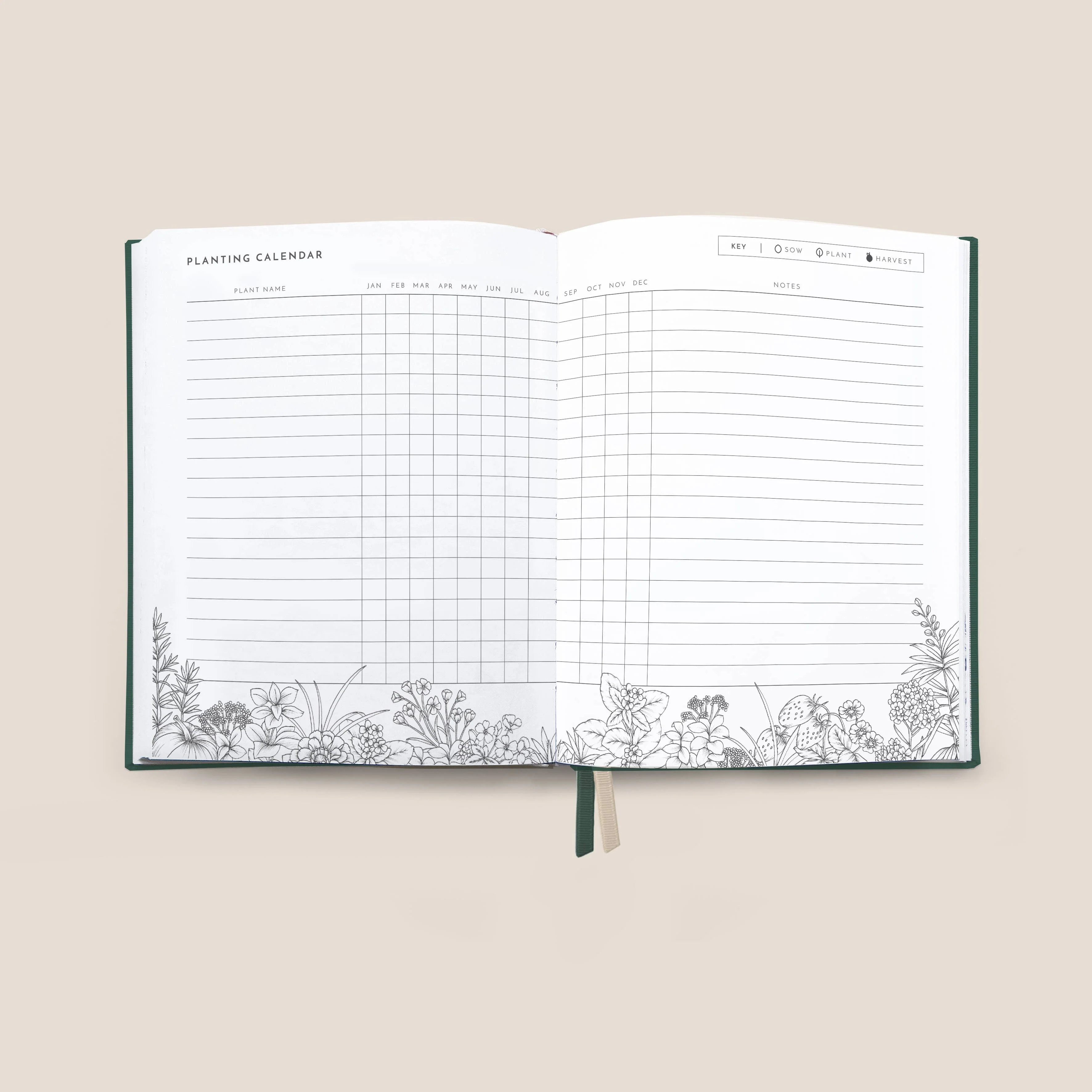 Grow - Garden Planner | Forest Green + Olive & Rose - Image 5