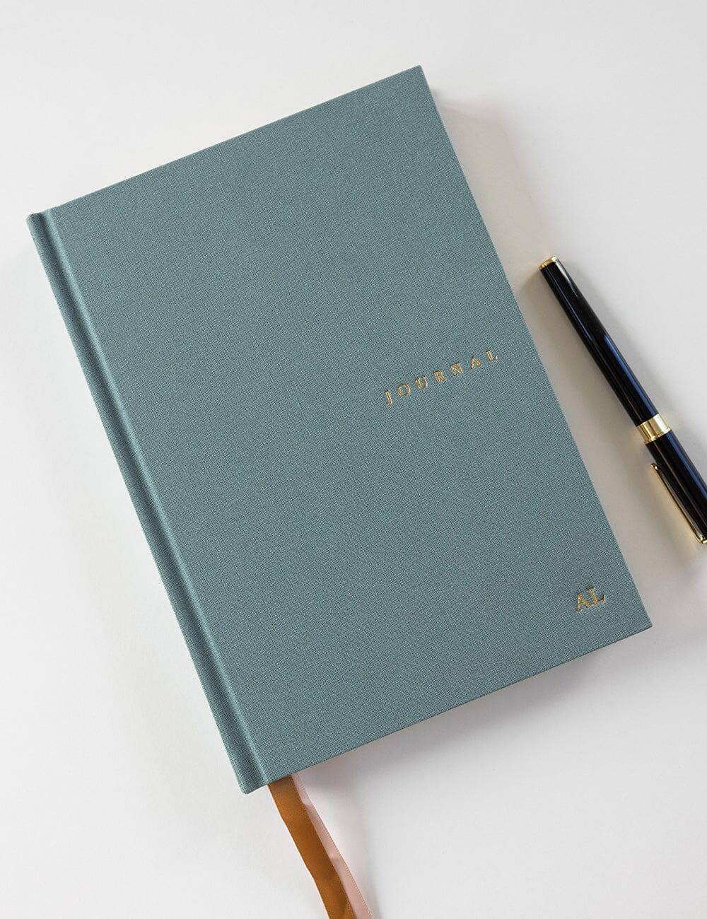 Linen Bound Journal - Seaglass (Lined Journal) - Image 3