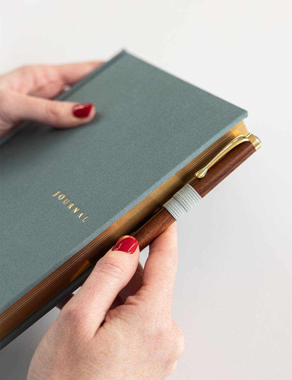 Linen Bound Journal - Seaglass (Lined Journal) - Image 8