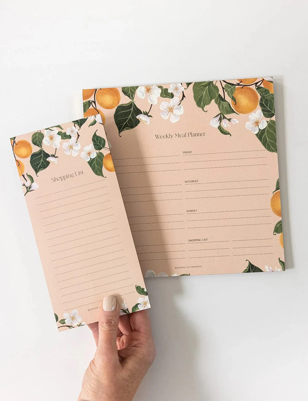MEAL PLANNER NOTEPAD - PEACHES - Image 5