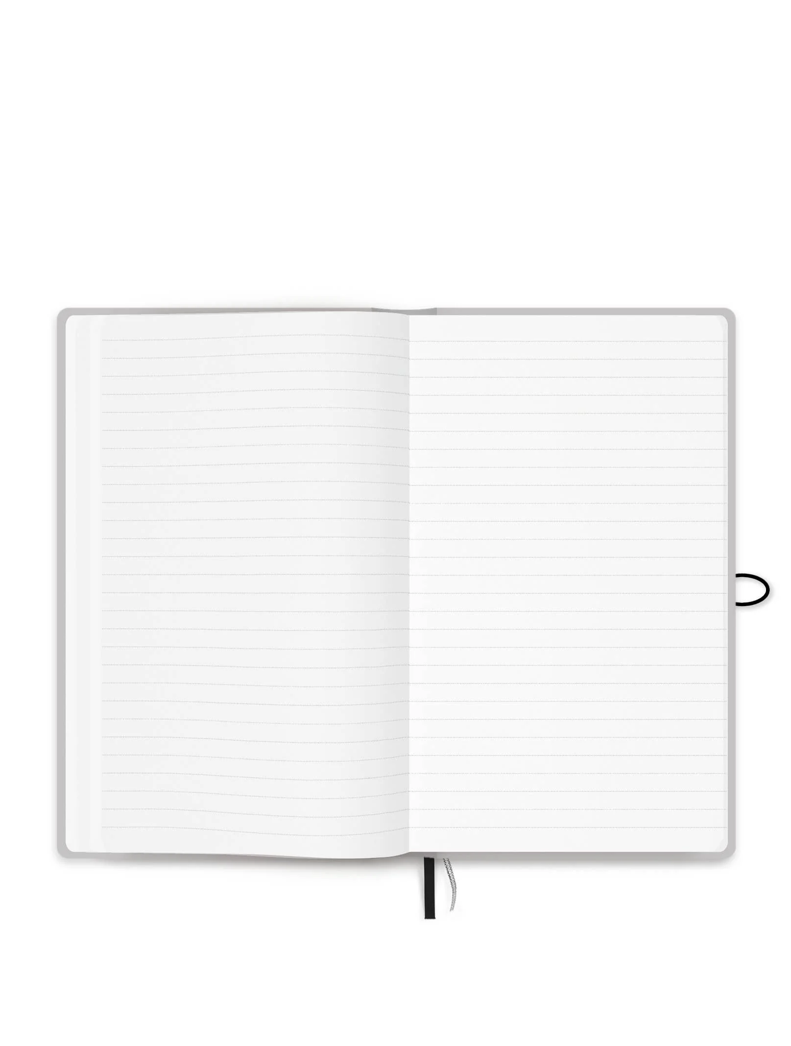 Notebook with Button - Linen -  Blush - Image 4