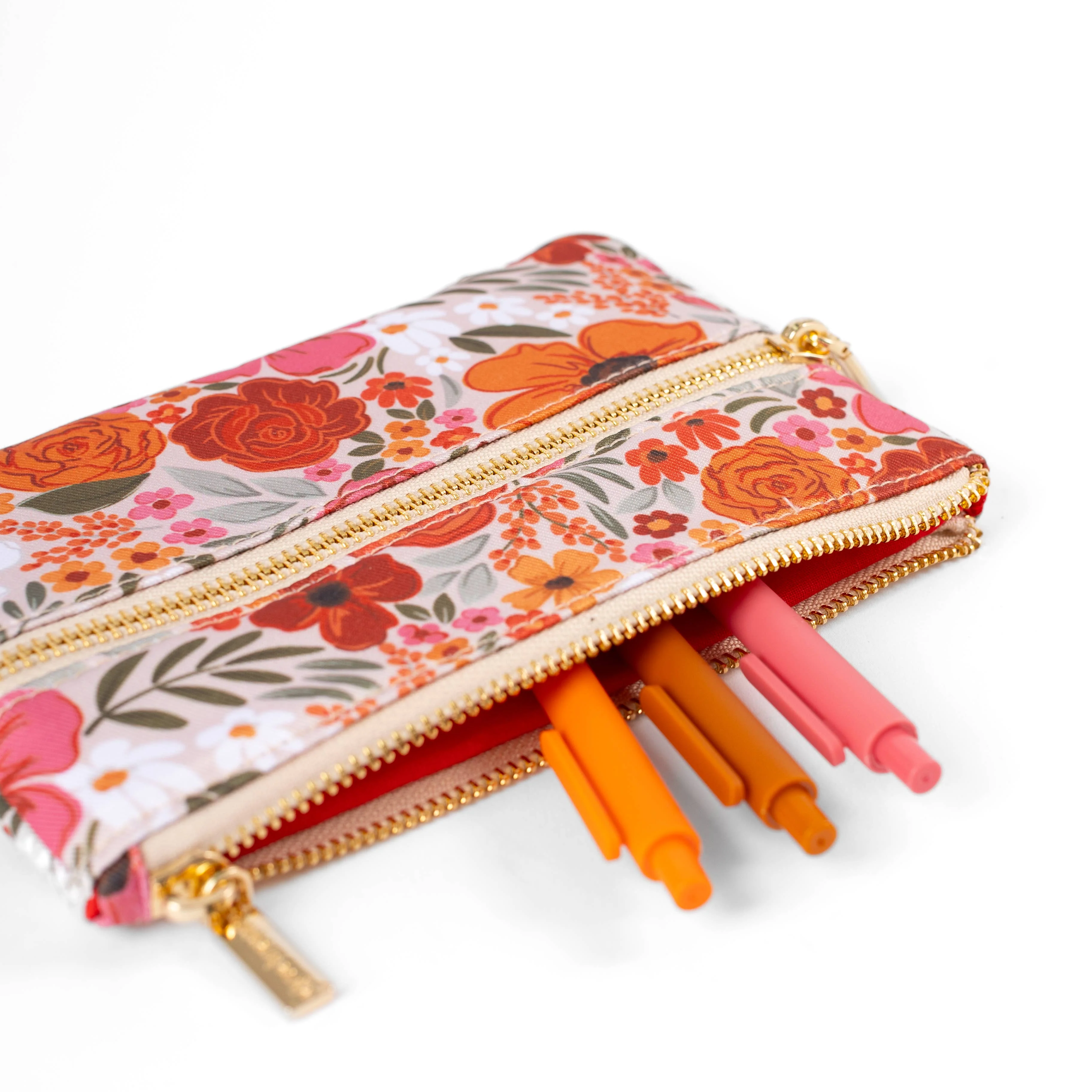 Rosewood Blooms | Pencil Pouch - Image 3