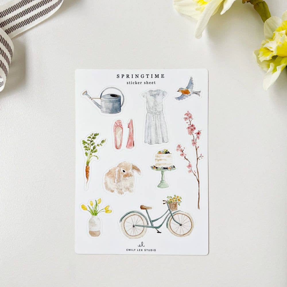 emily lex | Springtime sticker sheets - Image 3