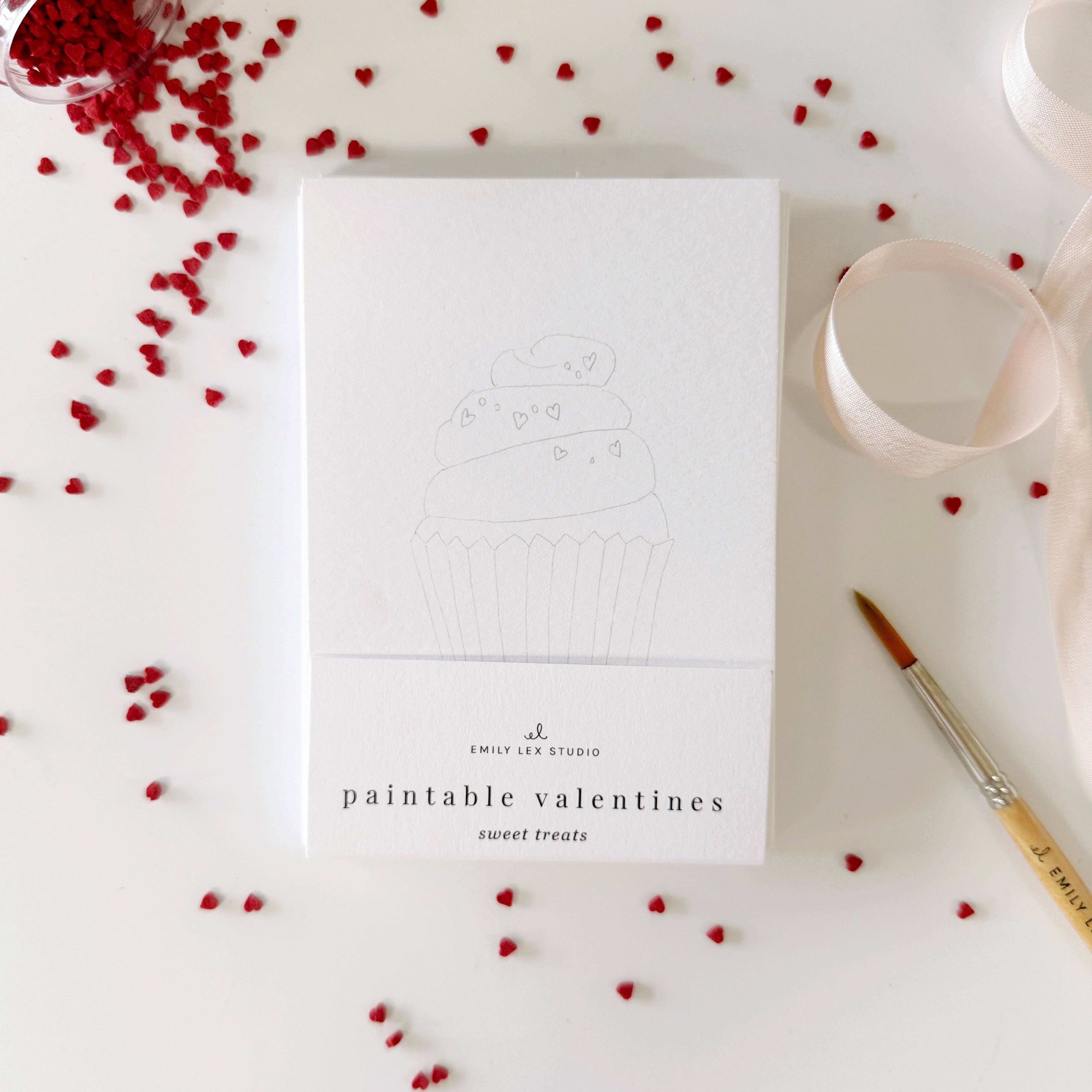 emily lex studio | Sweet Treats Paintable Cards - Image 13