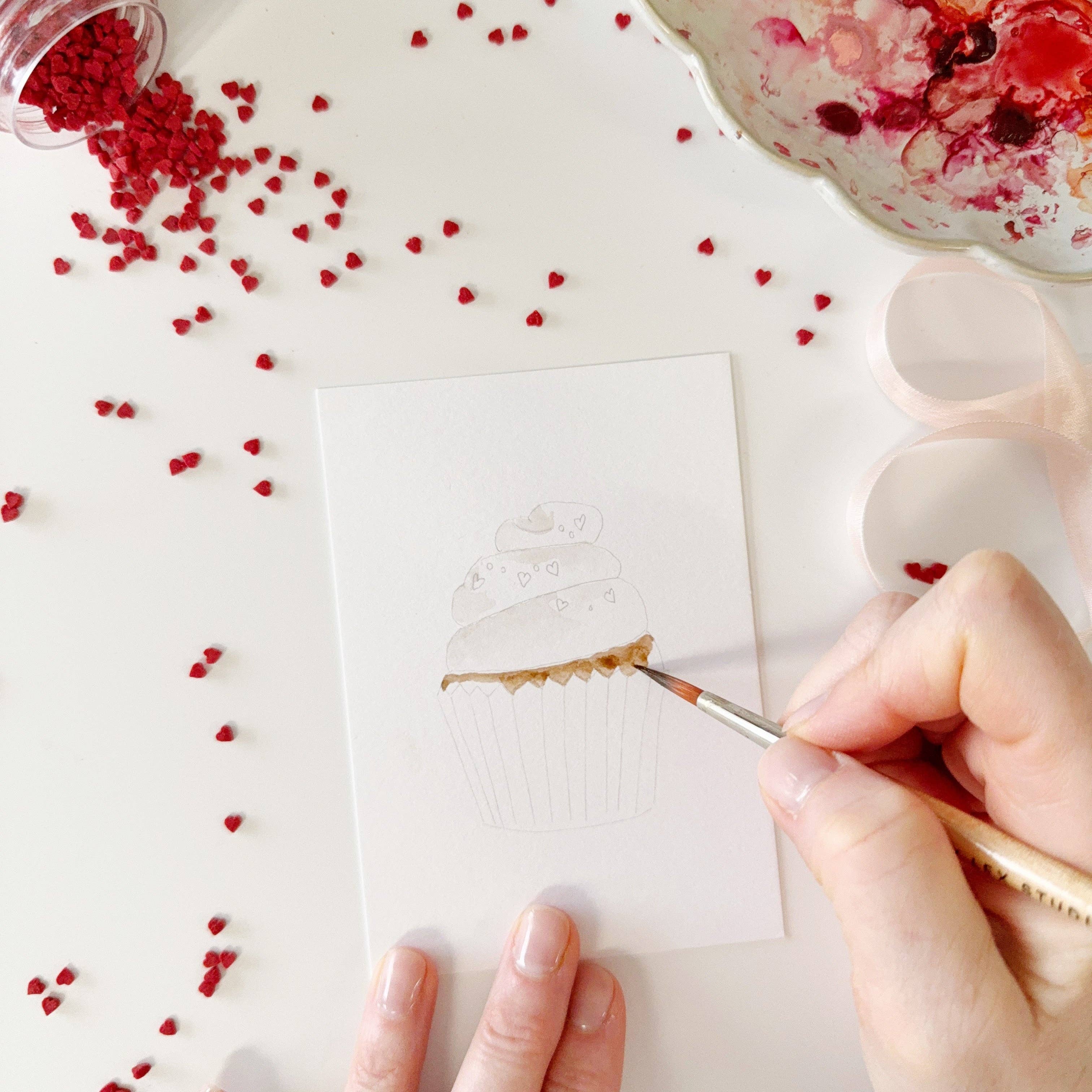 emily lex studio | Sweet Treats Paintable Cards - Image 5