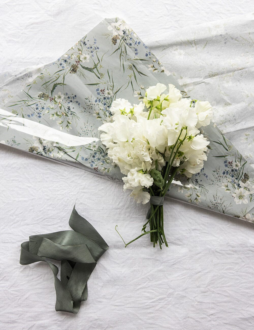 Tissue Paper | English Garden Blue (5) - Image 4