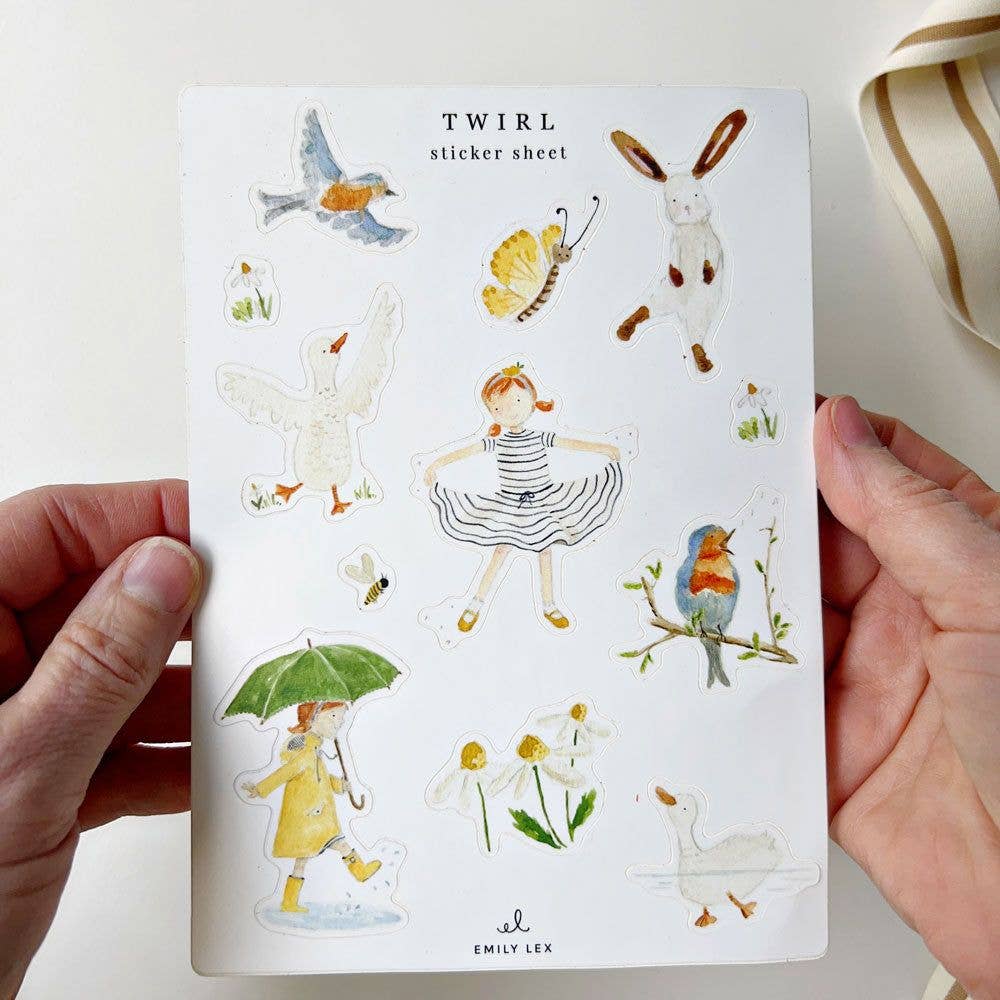 emily lex | Twirl sticker sheets - Image 3